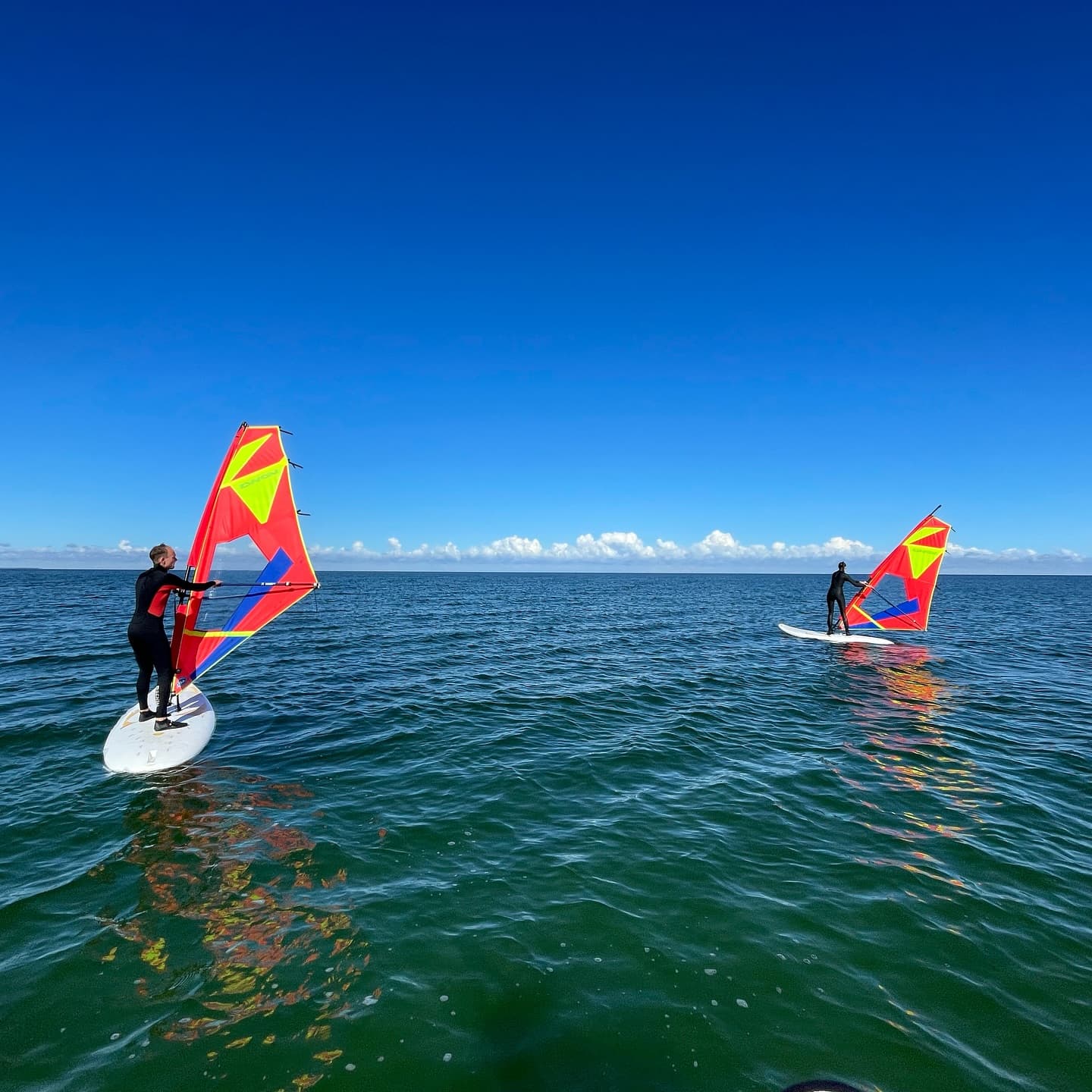 Windsurfer auf der Ostsee bei Zingst